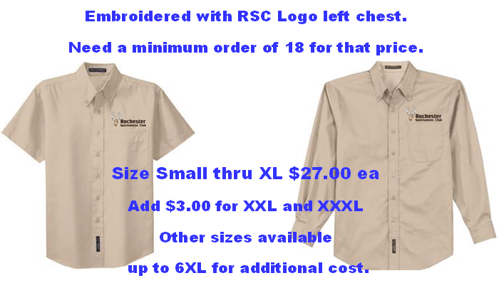 Rochester Sportsmen's Club Shirts
